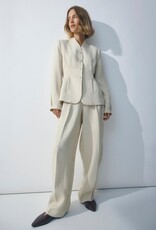 Moss Copenhagen Esteriane HW Pants Oatmeal Melange