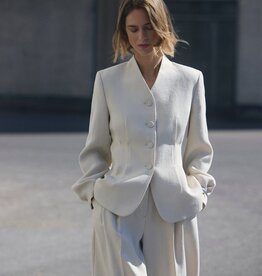 Moss Copenhagen Esteriane Blazer Oatmeal Melange