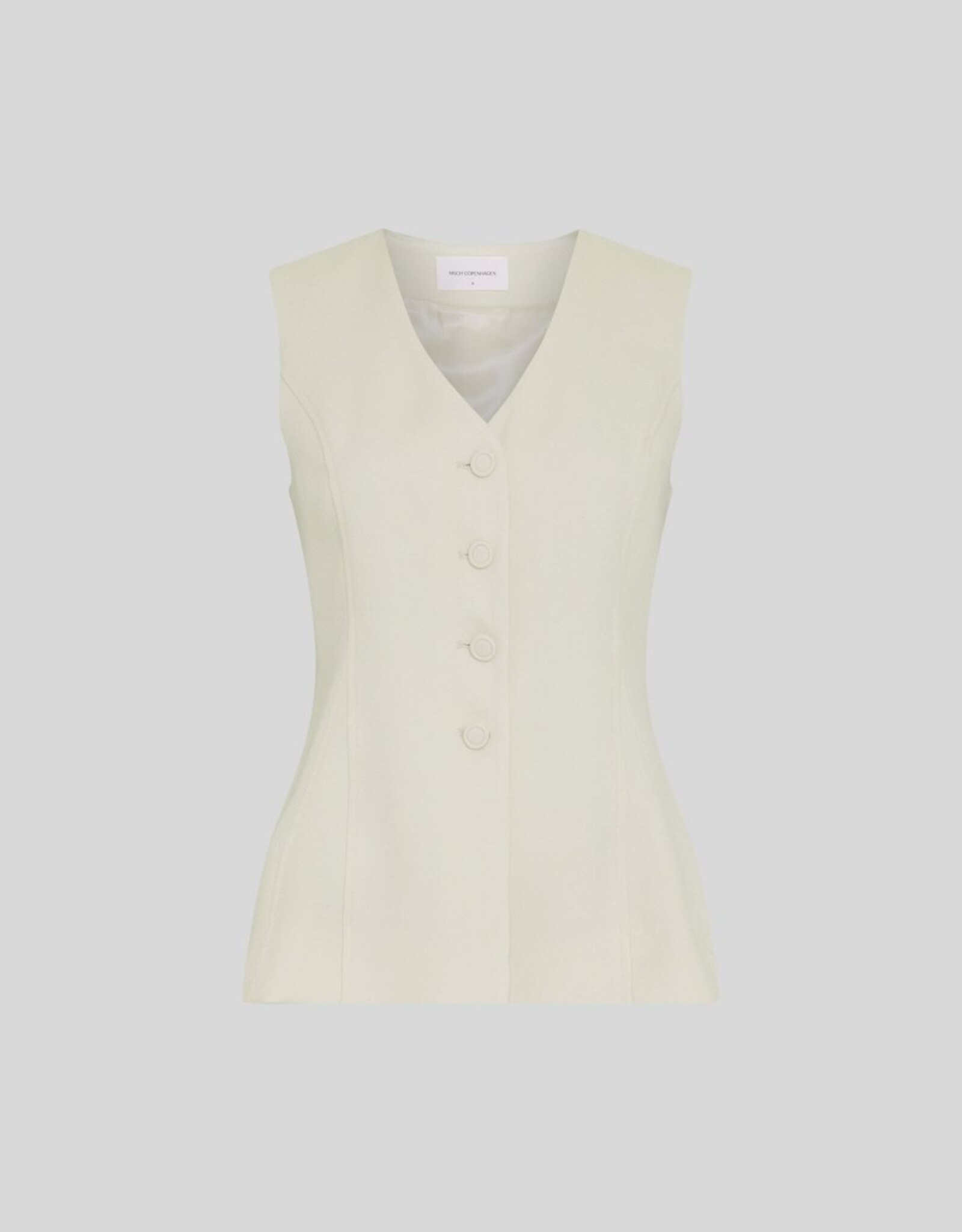 Moss Copenhagen Esteriane Waistcoat Oatmeal Melange