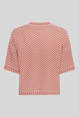 Moss Copenhagen Catina Pilla 2/4 Pullover Oatmeal/F Rose