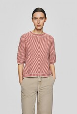 Moss Copenhagen Catina Pilla 2/4 Pullover Oatmeal/F Rose