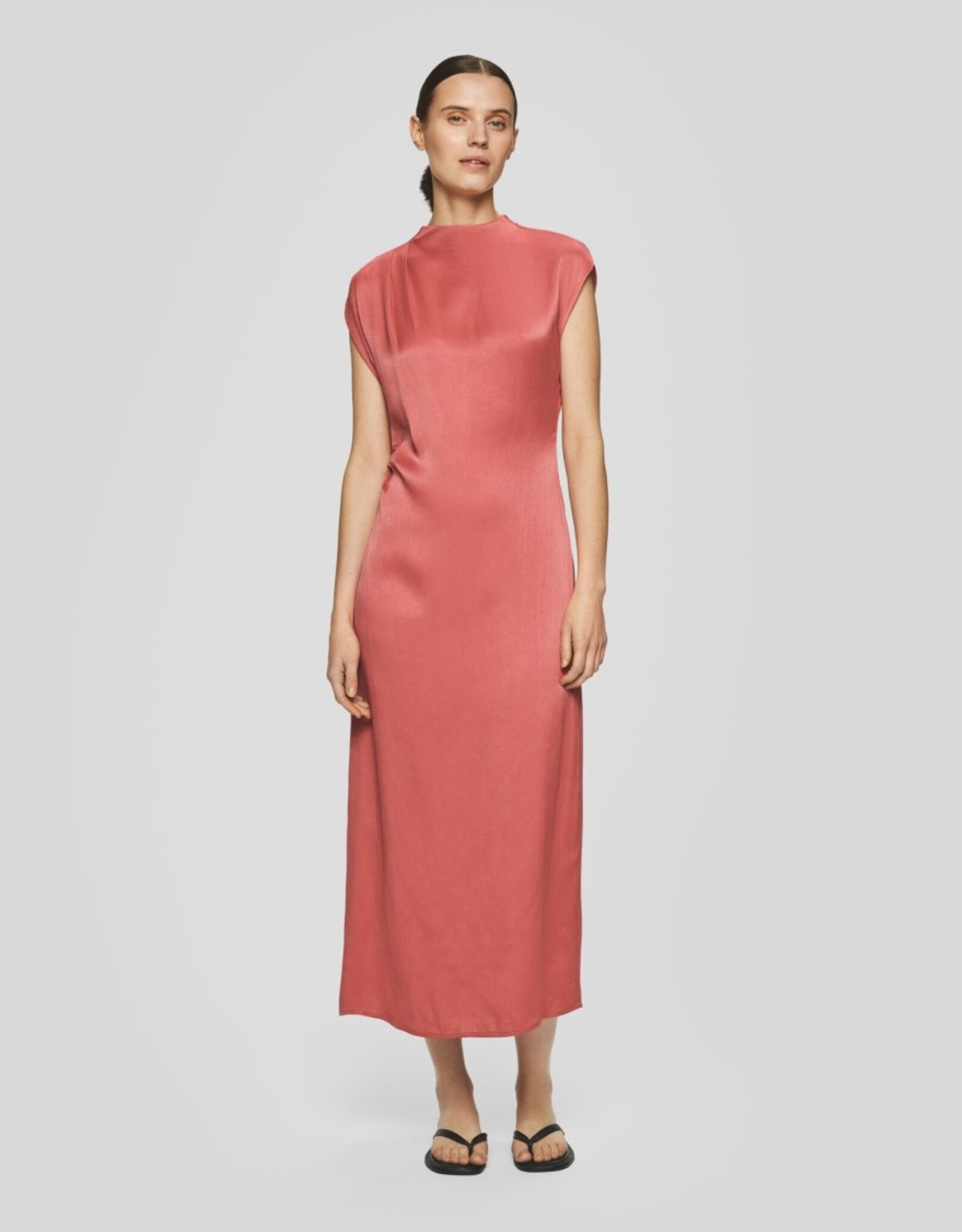 Moss Copenhagen Clark SS Dress Faded Rose