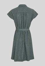 Moss Copenhagen Viana Ginia SS Shirt Dress Laurel W Melange