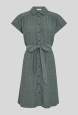 Moss Copenhagen Viana Ginia SS Shirt Dress Laurel W Melange