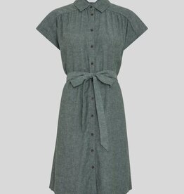 Moss Copenhagen Viana Ginia SS Shirt Dress Laurel W Melange