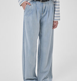 My Essential Wardrobe Zito 171 High Wide Pant Light Blue L32