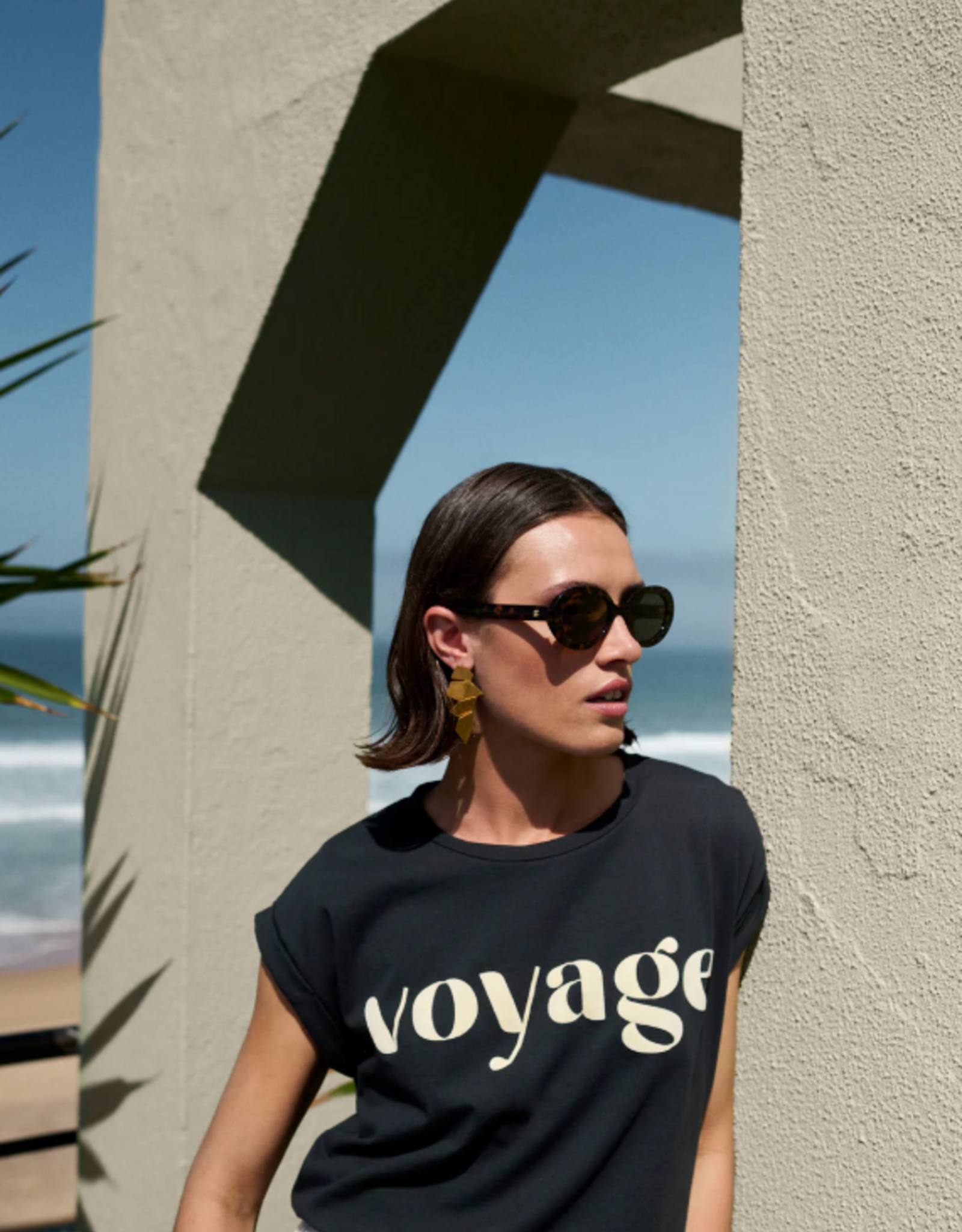 By Bar Tobi Voyage Top Jet Black