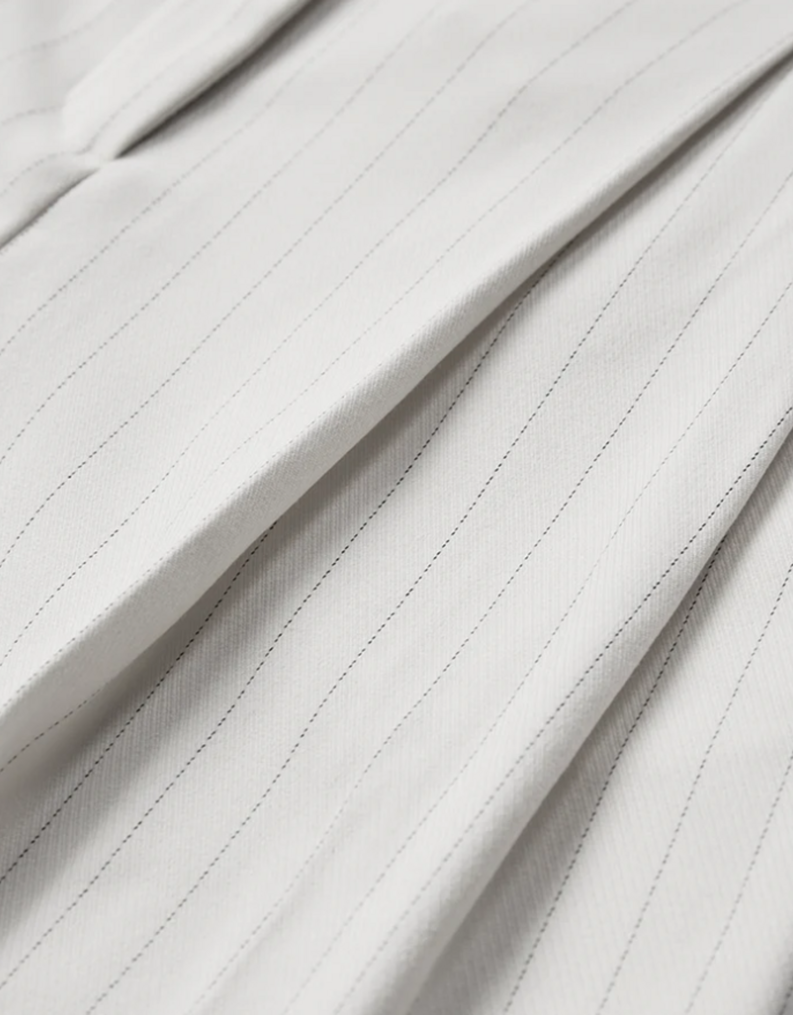 Cph Muse 207906 Tailor HW Shorts  Pinstripe Jet Stream Black