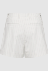 Cph Muse 207906 Tailor HW Shorts  Pinstripe Jet Stream Black