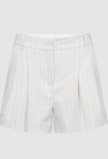 Cph Muse 207906 Tailor HW Shorts  Pinstripe Jet Stream Black