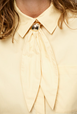 Dante 6 Alcon Scarf Detailed Shirt Butter Yellow