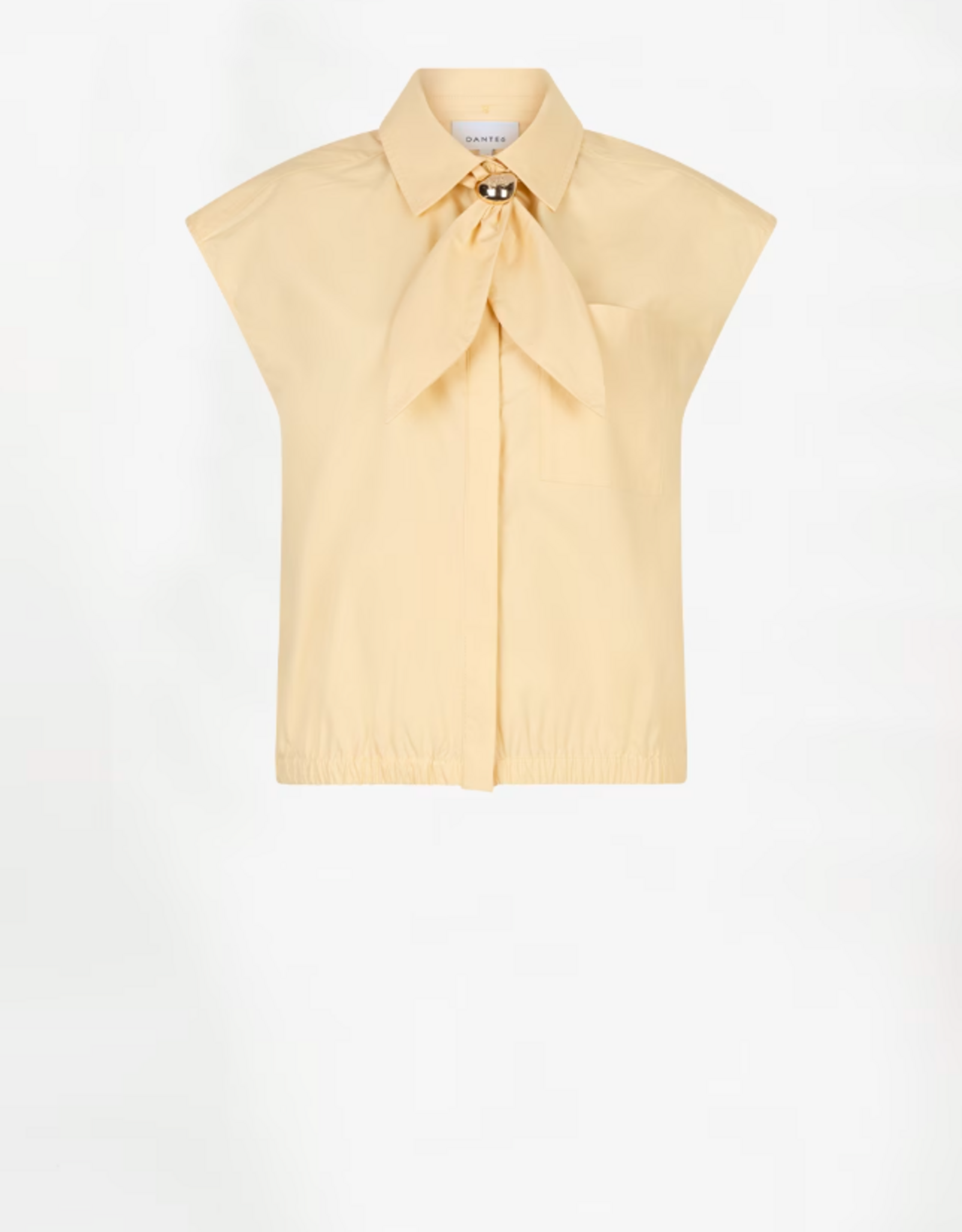 Dante 6 Alcon Scarf Detailed Shirt Butter Yellow