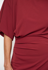 Dante 6 Aliki Asymmetrical Maxi Dress Berry Red