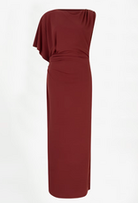 Dante 6 Aliki Asymmetrical Maxi Dress Berry Red