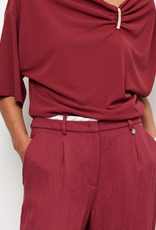 Dante 6 Kenila Wide Leg Pants Berry Red