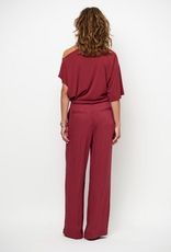 Dante 6 Kenila Wide Leg Pants Berry Red