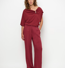 Dante 6 Kenila Wide Leg Pants Berry Red