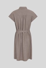 Moss Copenhagen Viana Ginia SS Shirt Dress Mount Trail Melange