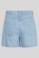 Moss Copenhagen Saphina HW Shorts Light Blue Wash