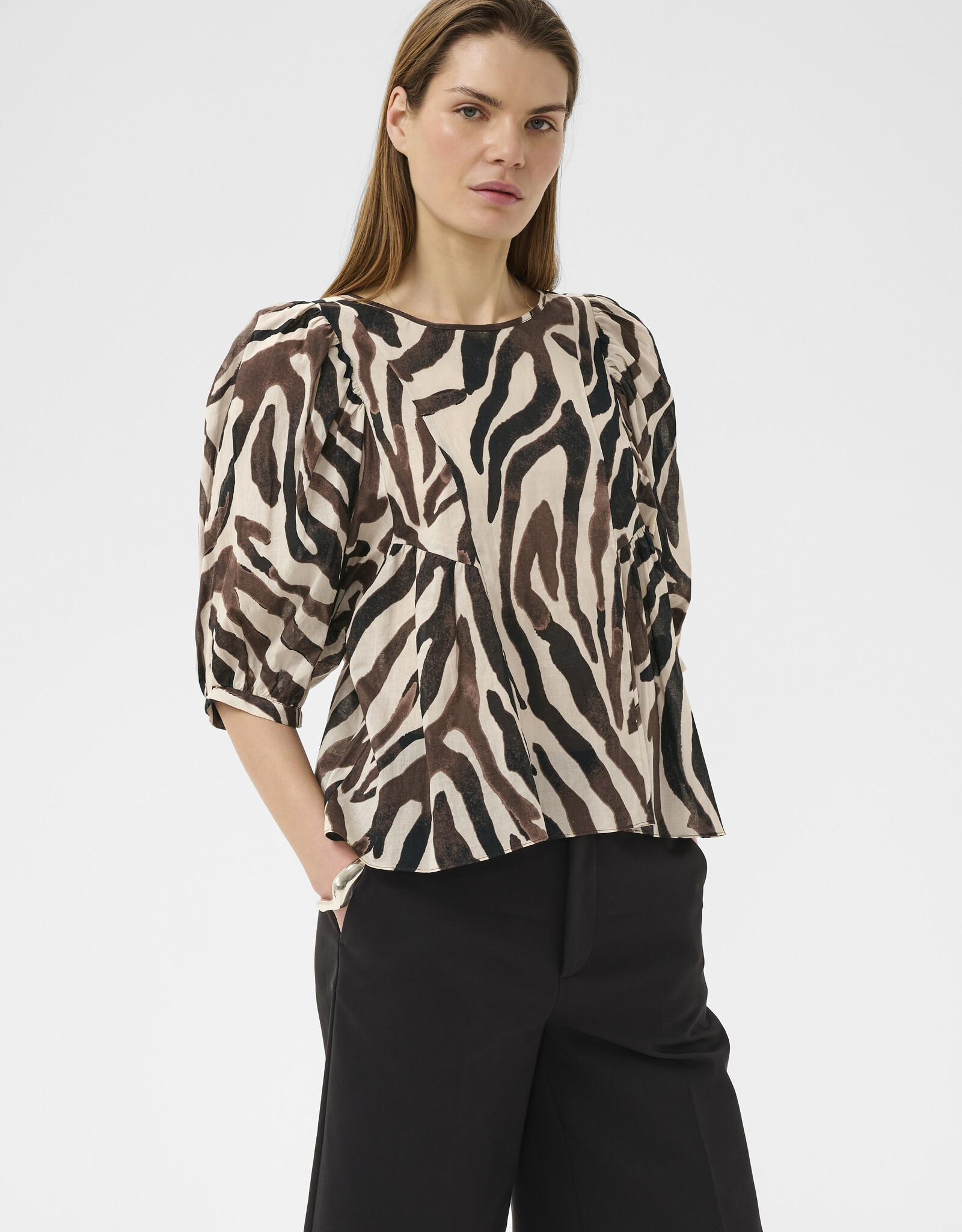 InWear Rosalie Top Haze Zebra