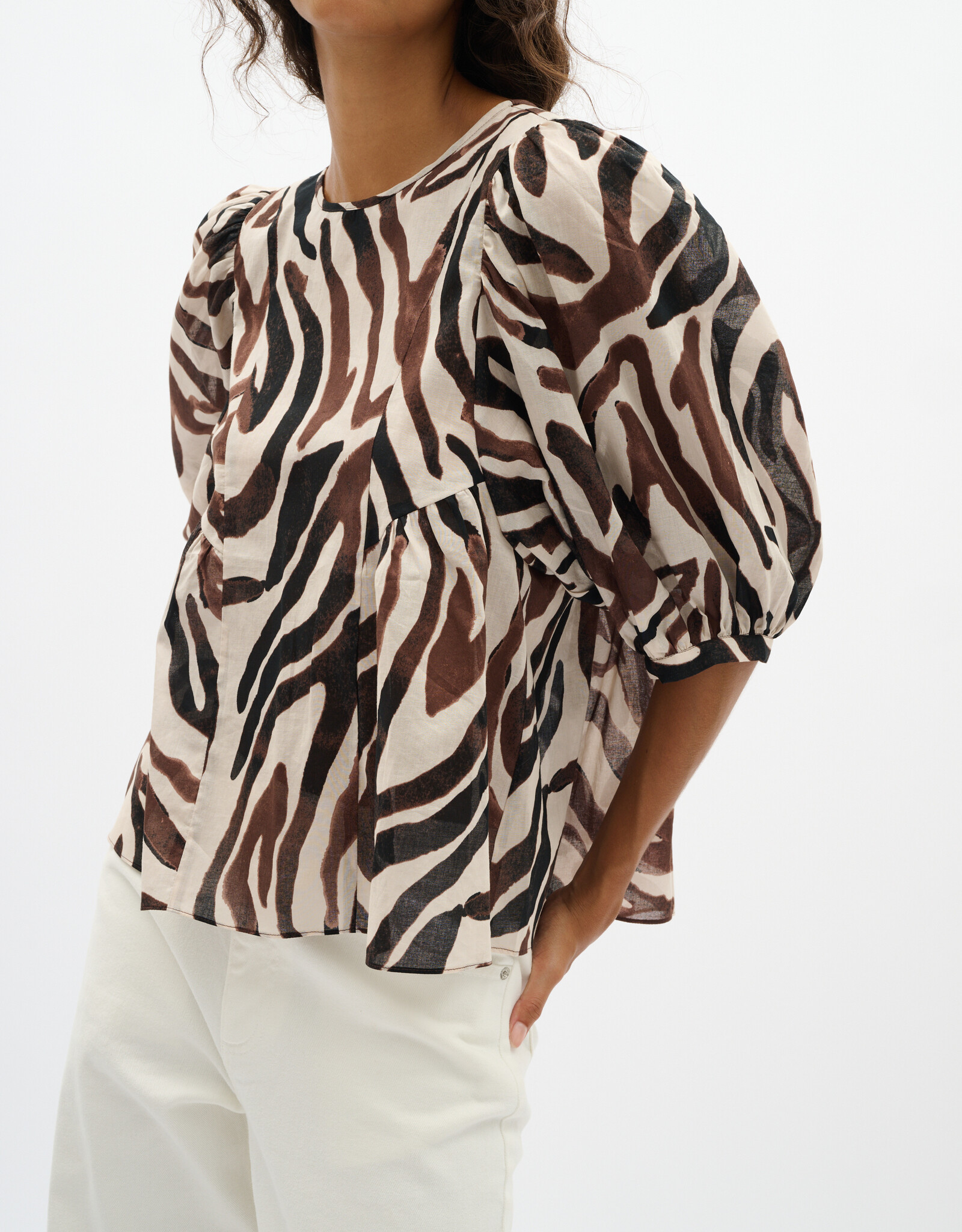 InWear Rosalie Top Haze Zebra