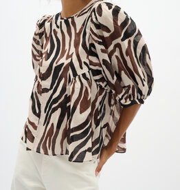 InWear Rosalie Top Haze Zebra