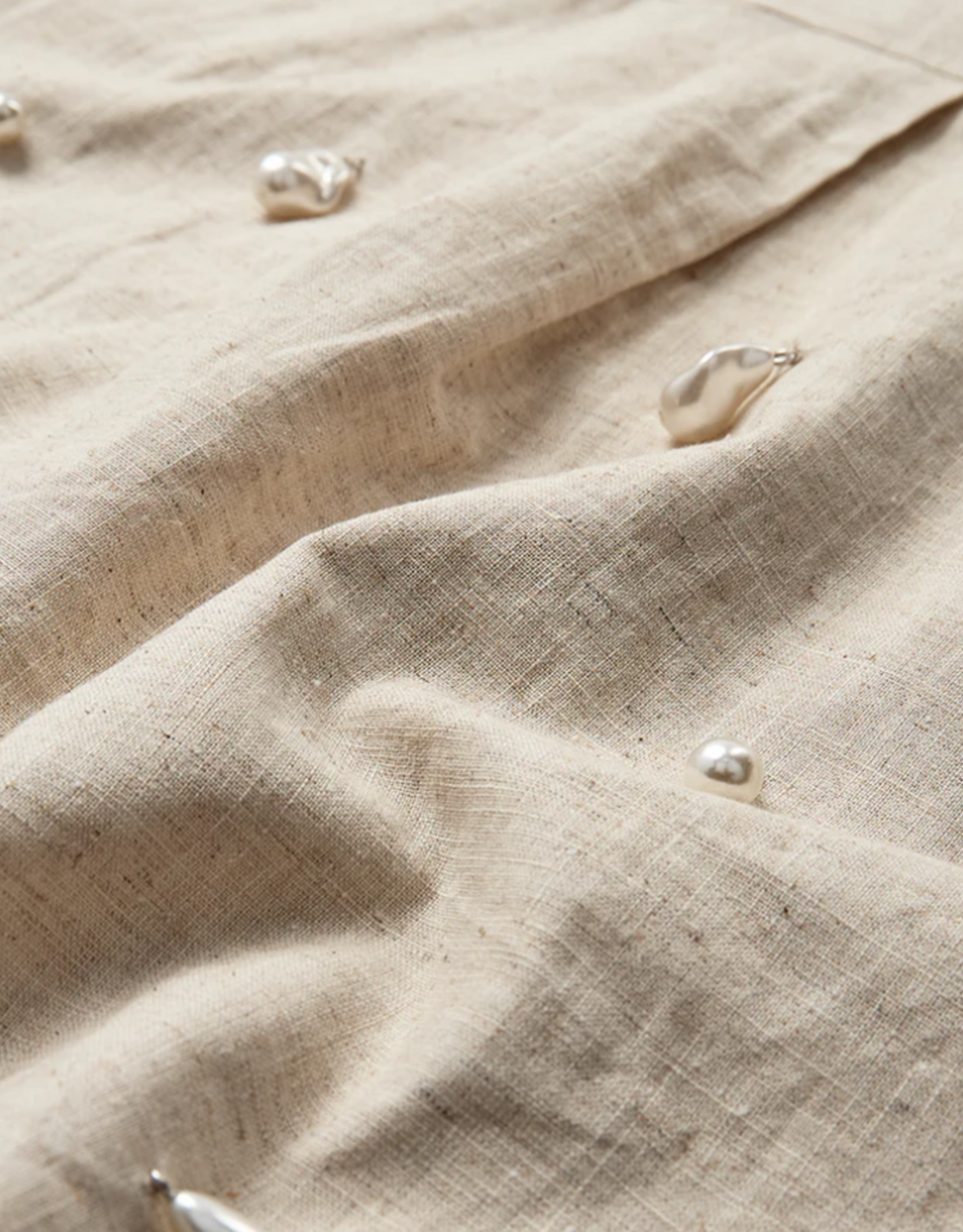 Cph Muse 207898 Melan Shirt Oyster Gray