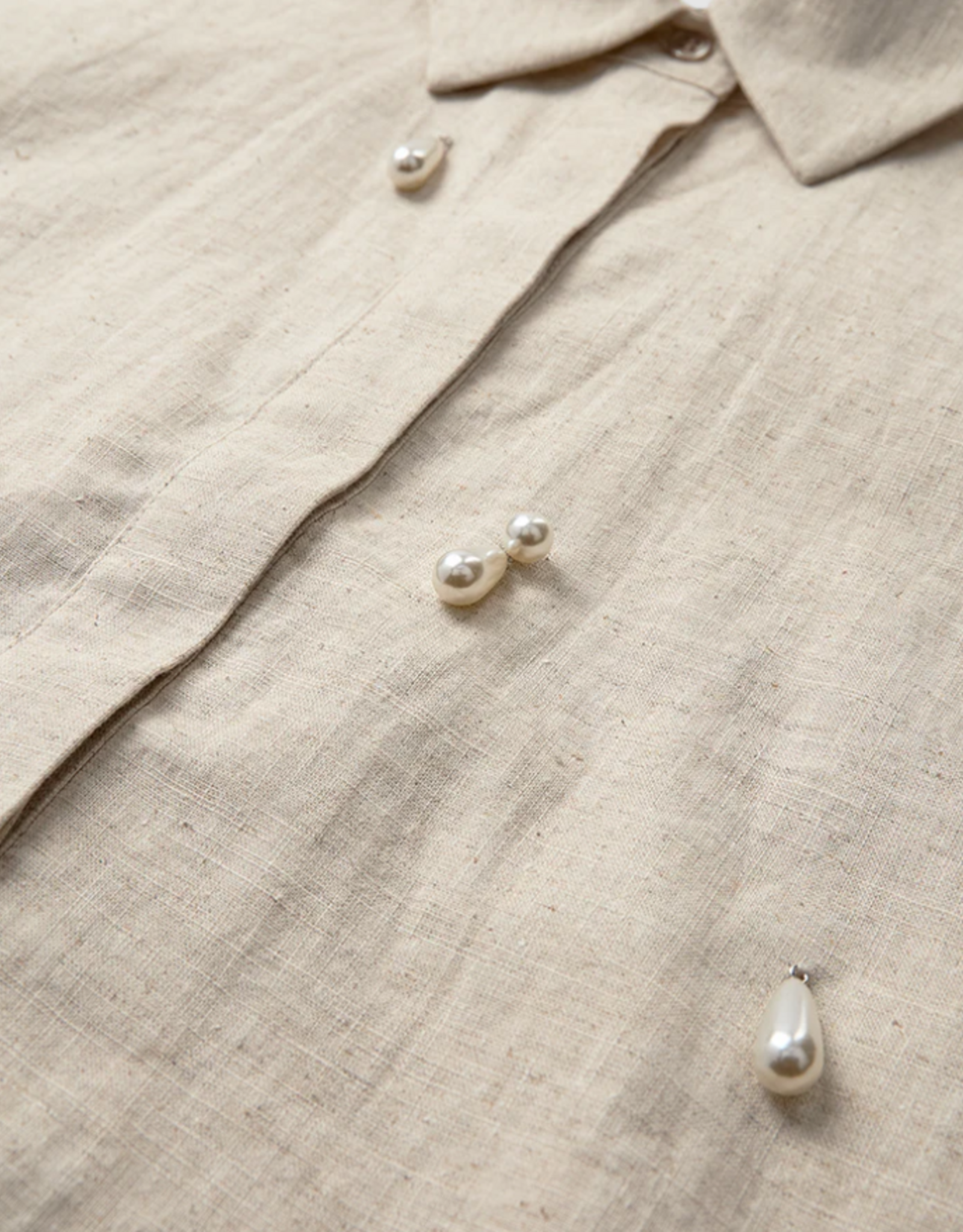 Cph Muse 207898 Melan Shirt Oyster Gray