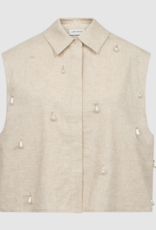 Cph Muse 207898 Melan Shirt Oyster Gray