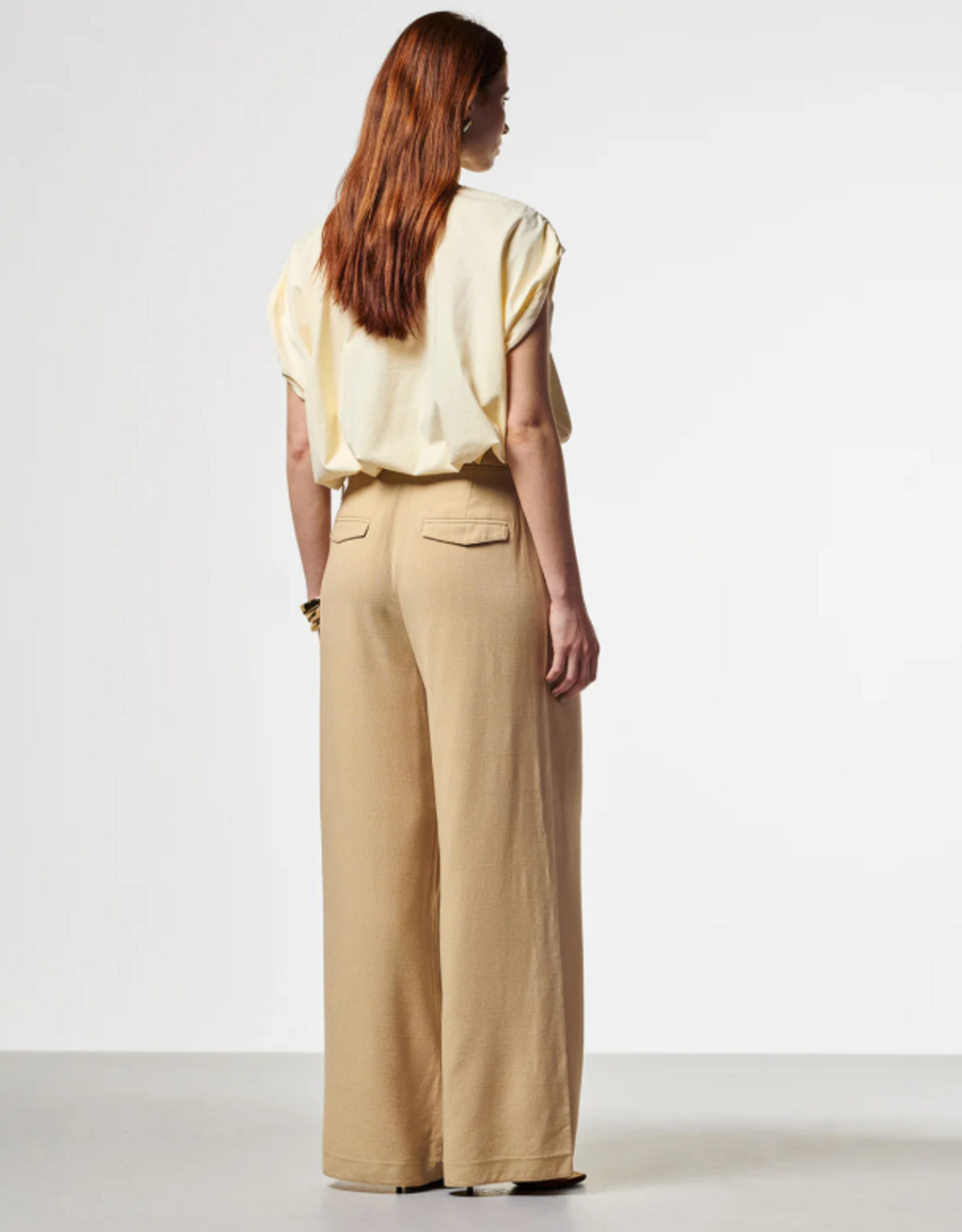 Aaiko Lotty Trousers Sand