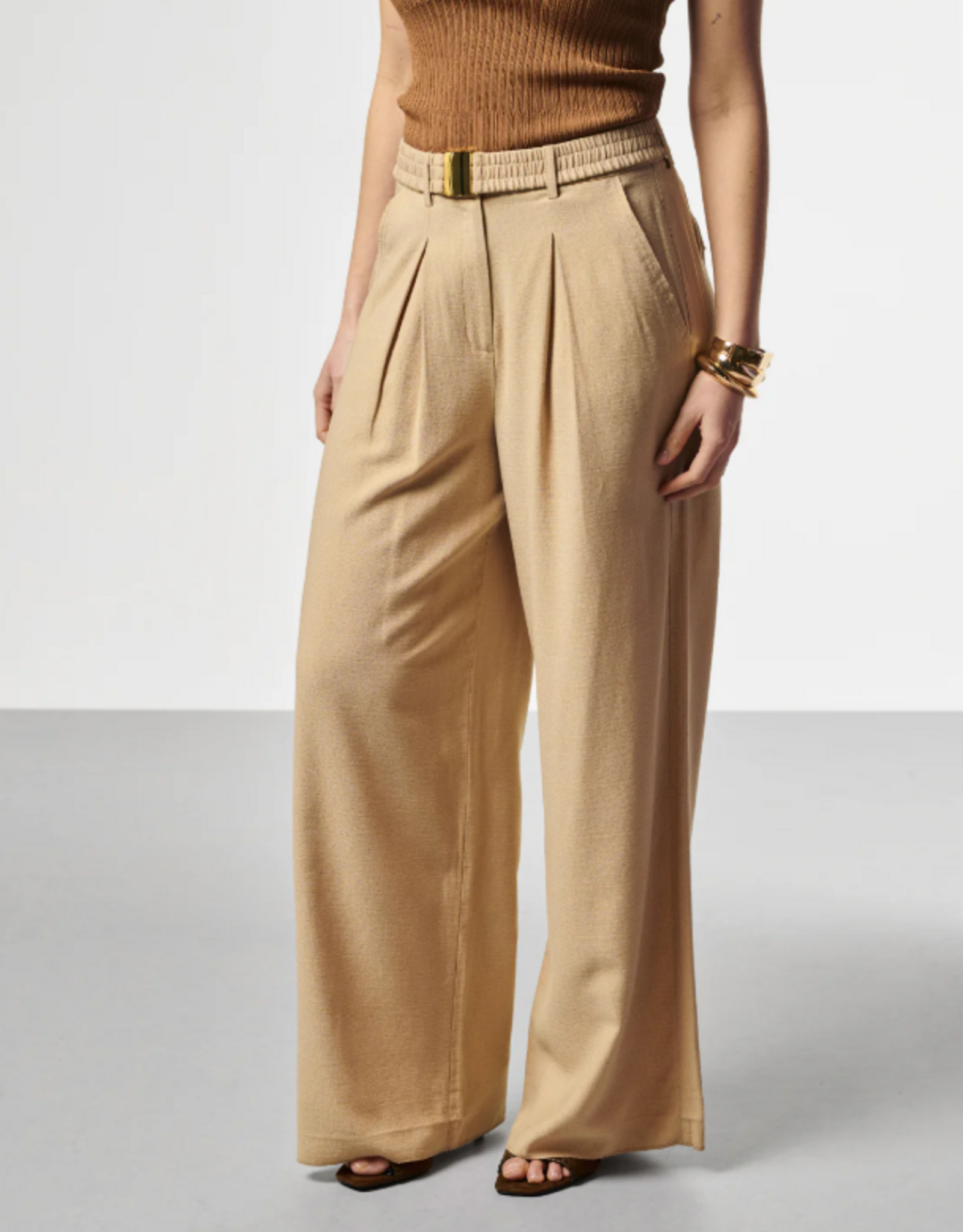 Aaiko Lotty Trousers Sand