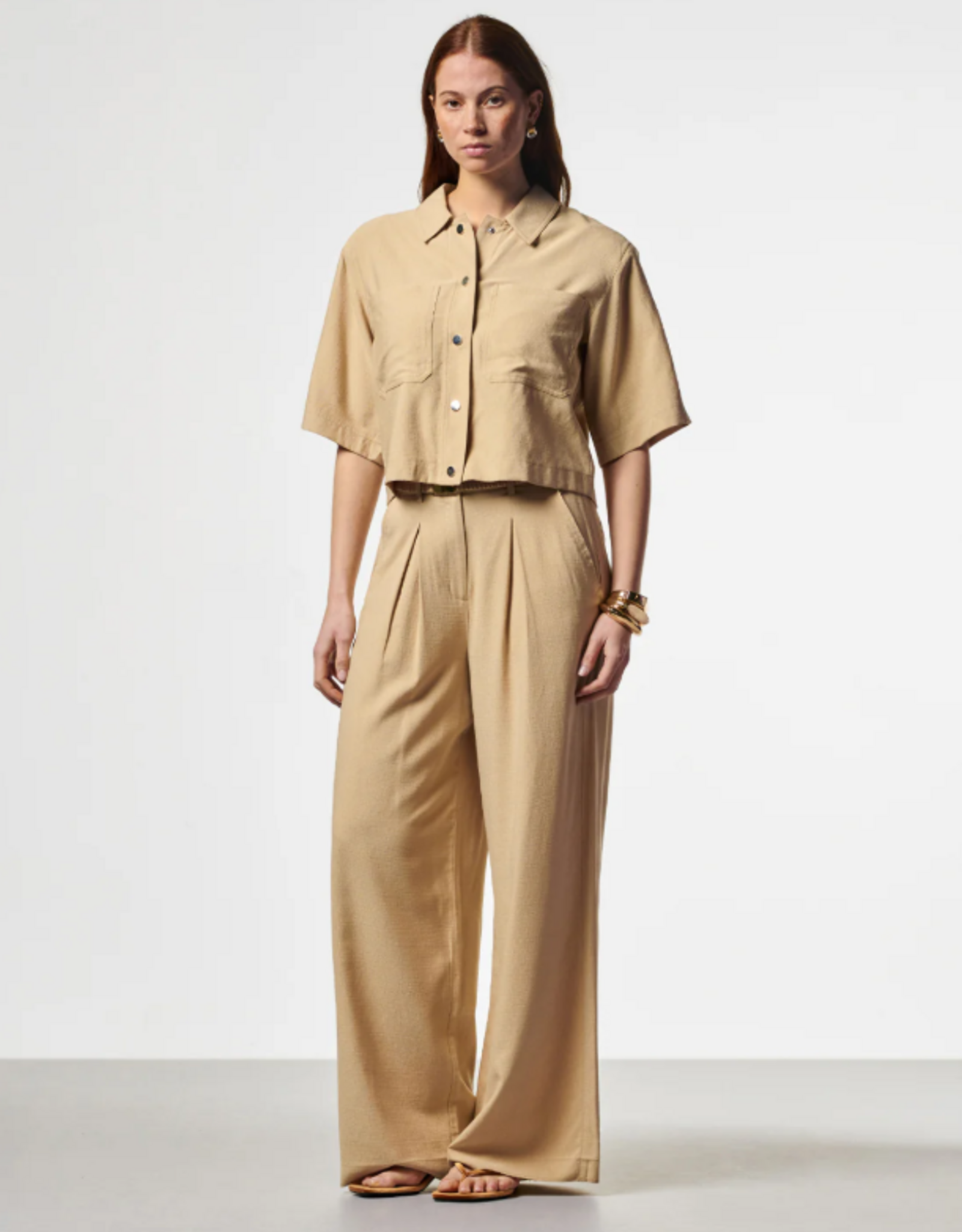 Aaiko Vanessa Blouse Sand