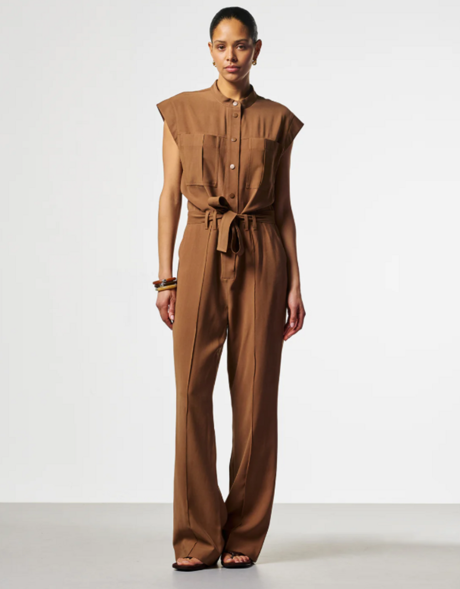 Aaiko Lisana Jumpsuit Hazelnut