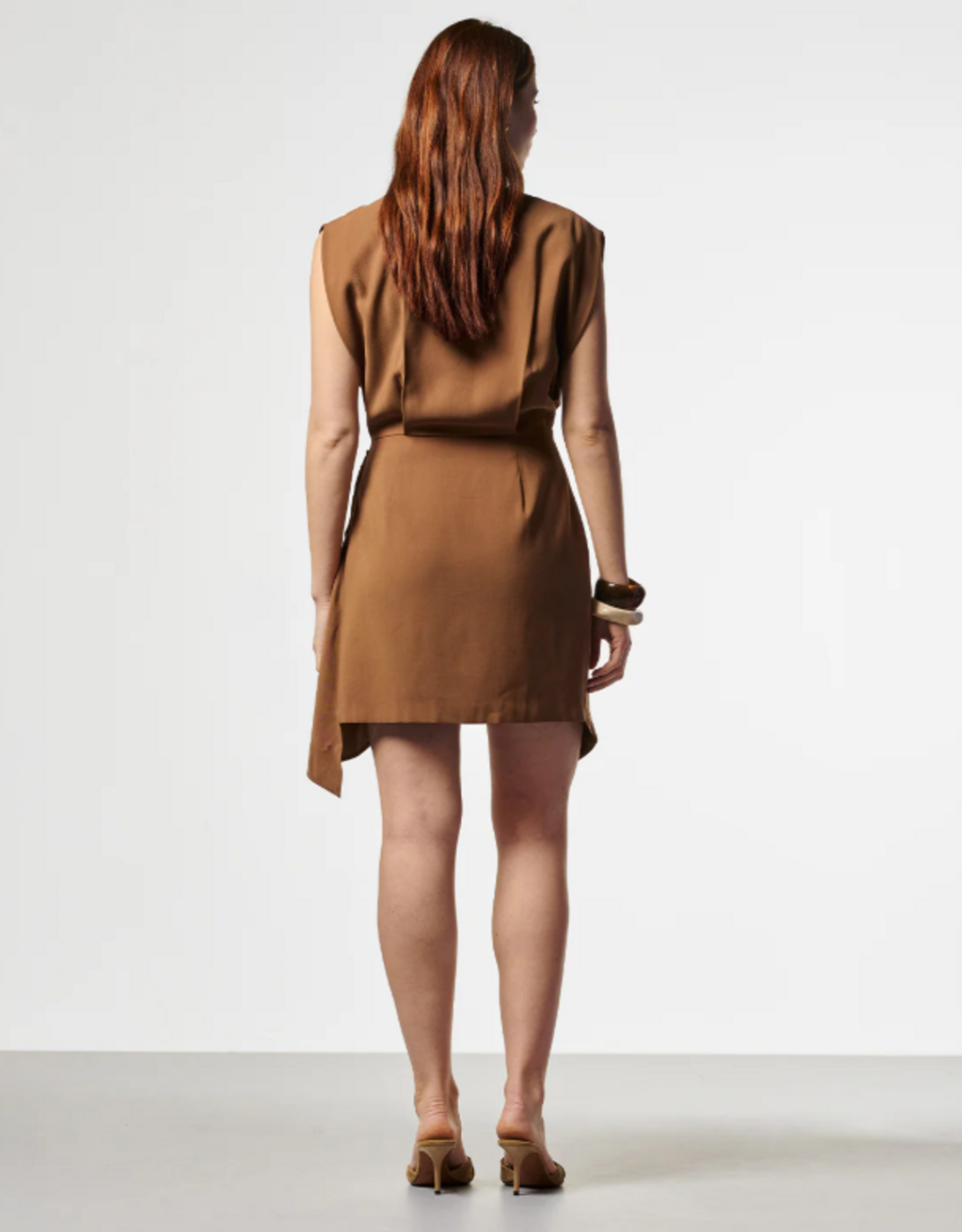 Aaiko Leny Dress Hazelnut