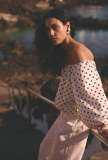 Aaiko Maddy Dot Top Les Blancs