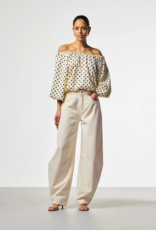 Aaiko Maddy Dot Top Les Blancs