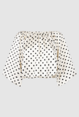 Aaiko Maddy Dot Top Les Blancs