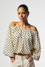 Aaiko Maddy Dot Top Les Blancs