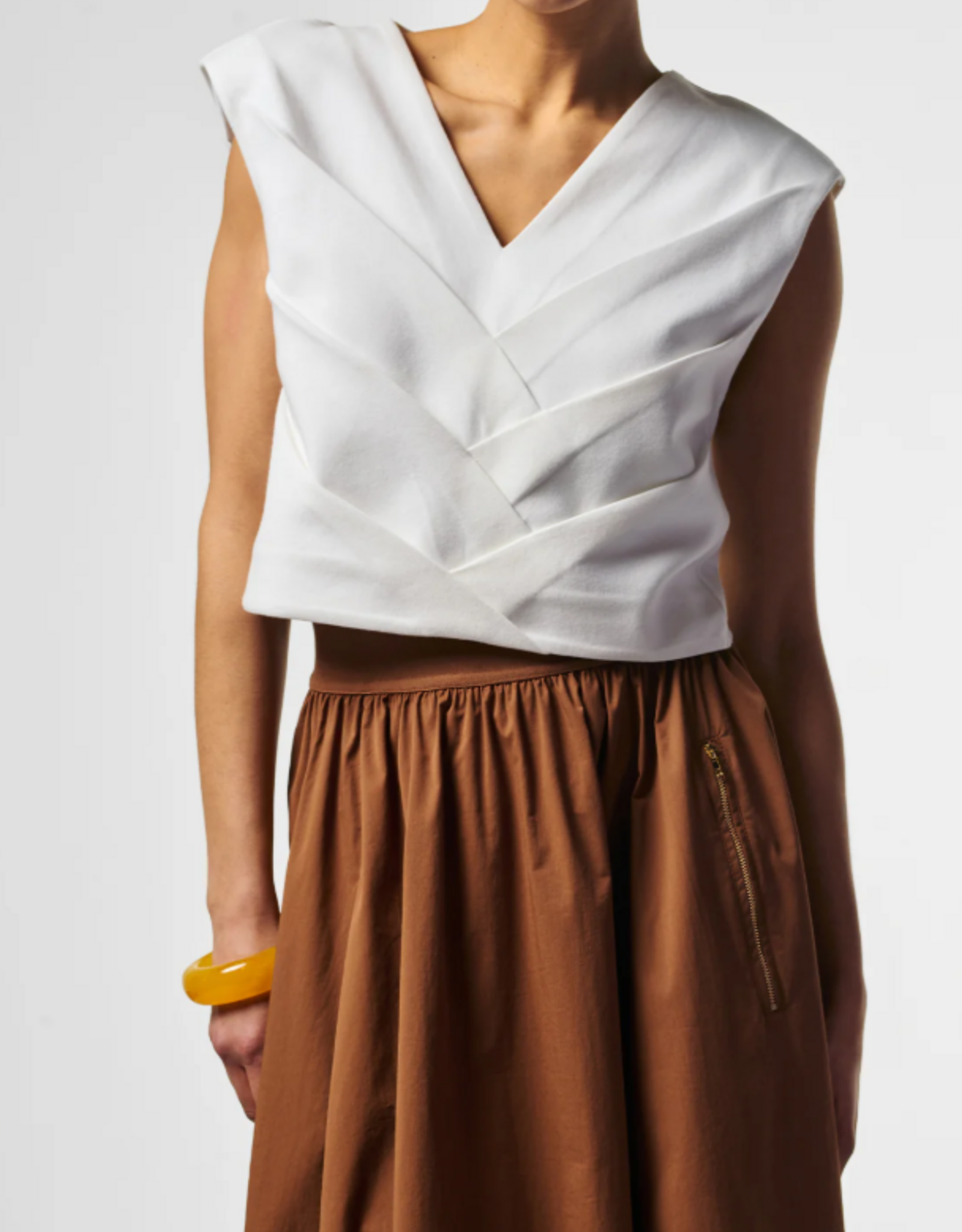 Aaiko Liore Top Les Blancs