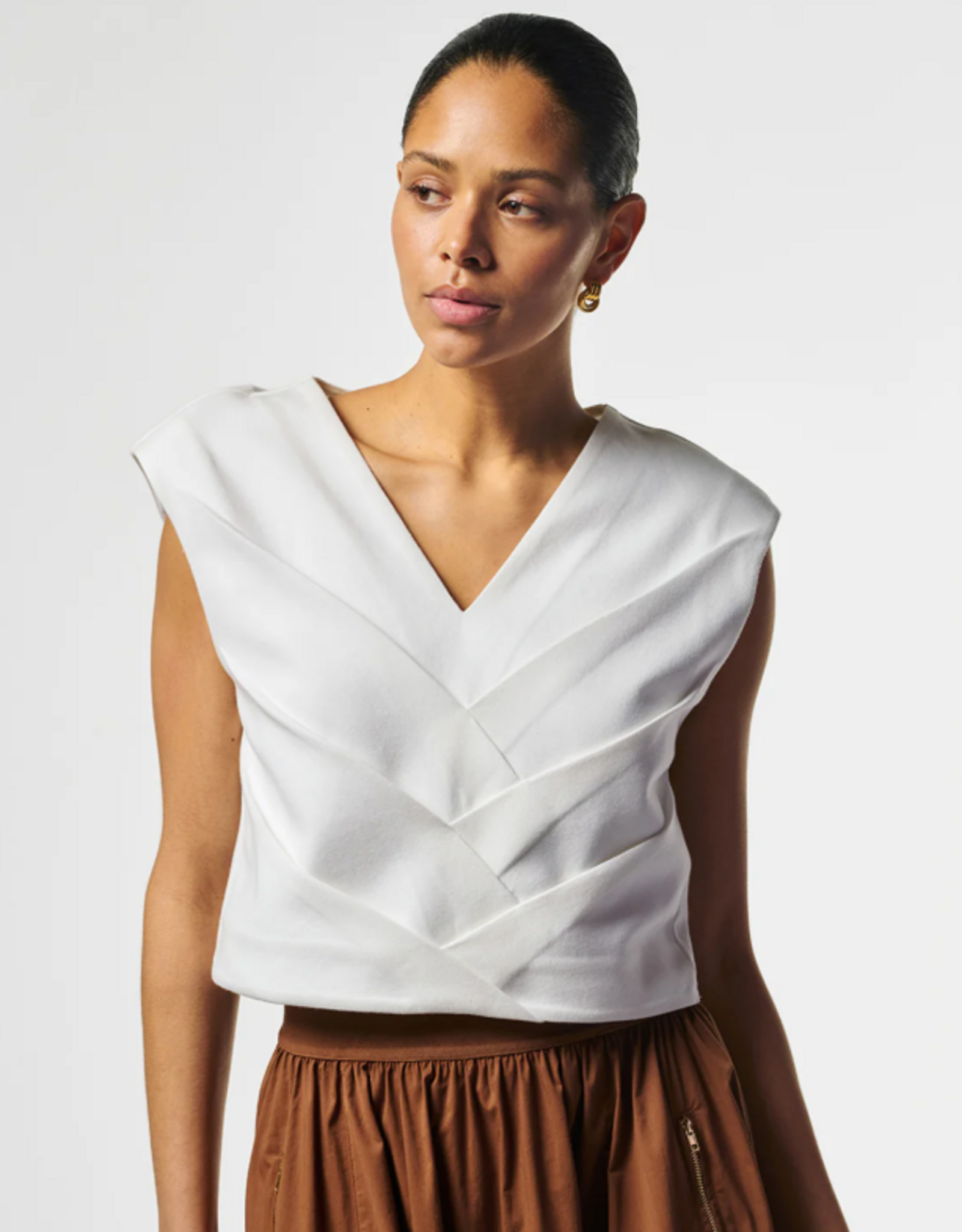 Aaiko Liore Top Les Blancs