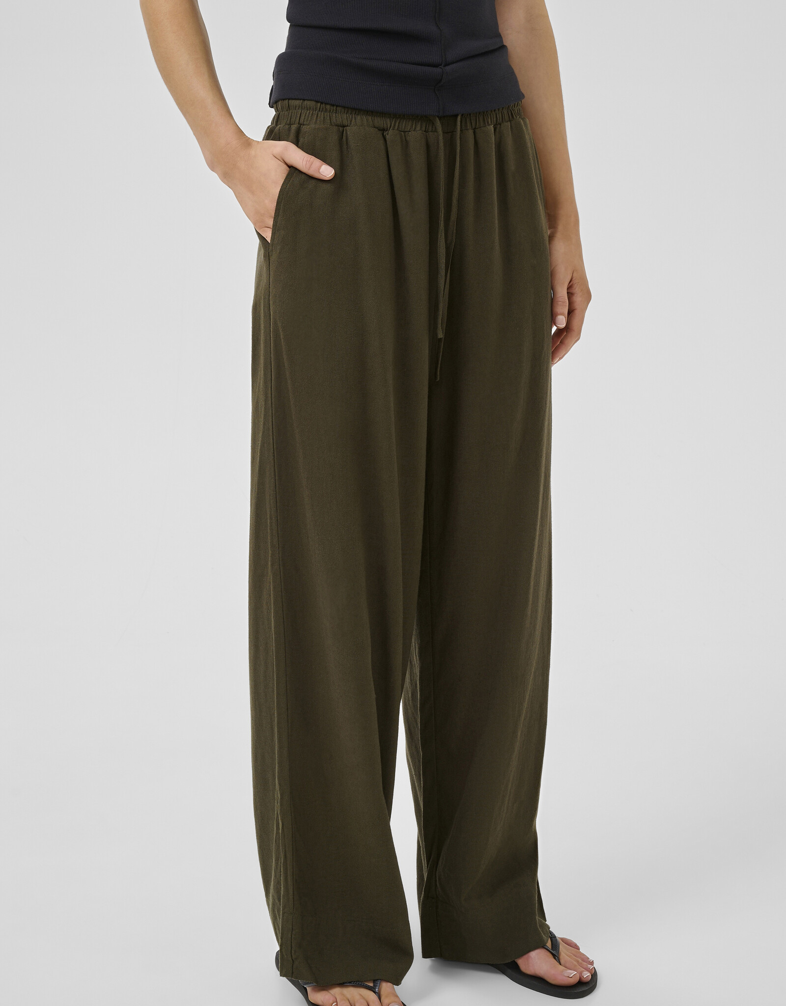 My Essential Wardrobe Dias Pant Forest Night