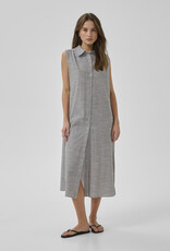 My Essential Wardrobe Skye Sunna Sleeveless Dress Forest Night Stripe