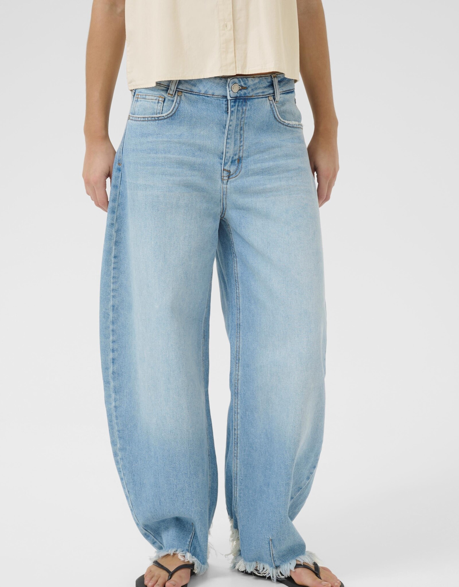 My Essential Wardrobe Lucy 139 Loose Barrel Baby Blue Wash L29