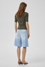 My Essential Wardrobe Zita 139 High X-Wide Shorts Baby Blue Wash