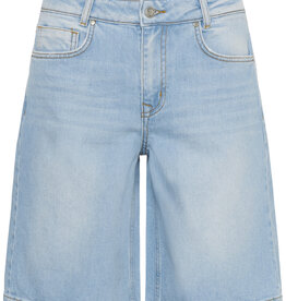 My Essential Wardrobe Zita 139 High X-Wide Shorts Baby Blue Wash