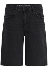 My Essential Wardrobe Louis 139 High Long Shorts Black Retro Wash