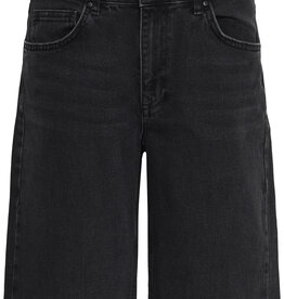 My Essential Wardrobe Louis 139 High Long Shorts Black Retro Wash