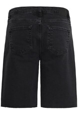 My Essential Wardrobe Louis 139 High Long Shorts Black Retro Wash