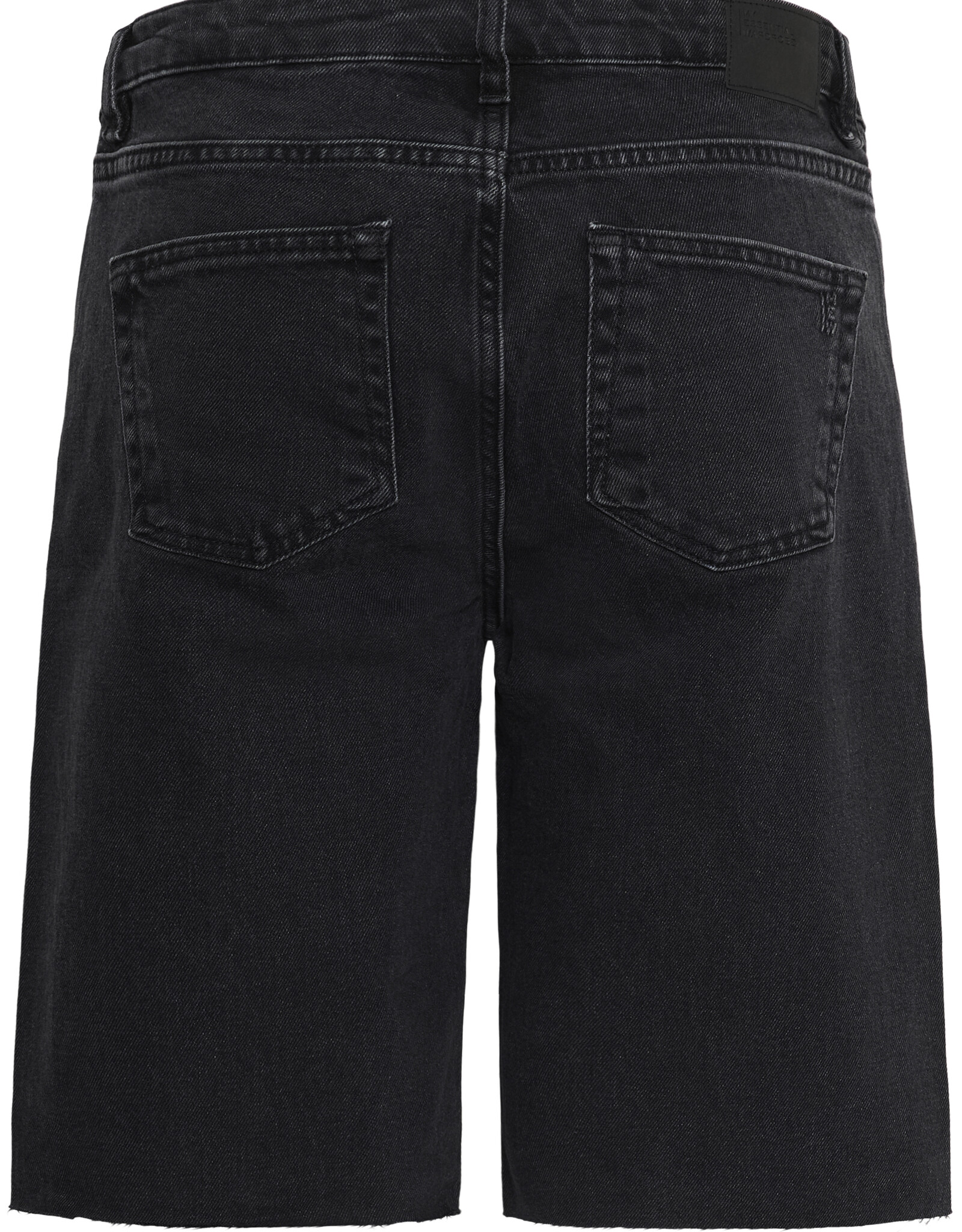 My Essential Wardrobe Louis 139 High Long Shorts Black Retro Wash