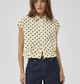 My Essential Wardrobe Nada Short Shirt Lemon Icing